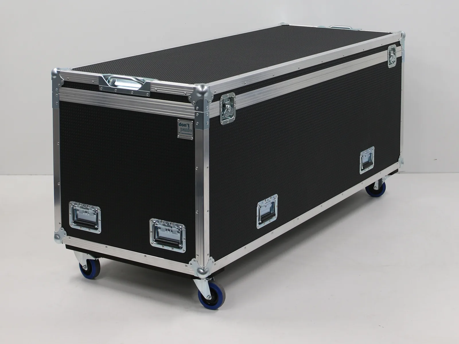 Ultra Protect Flightcase Light mit PP-HD-Hohlkammerplatten 11 mm auf Rollen