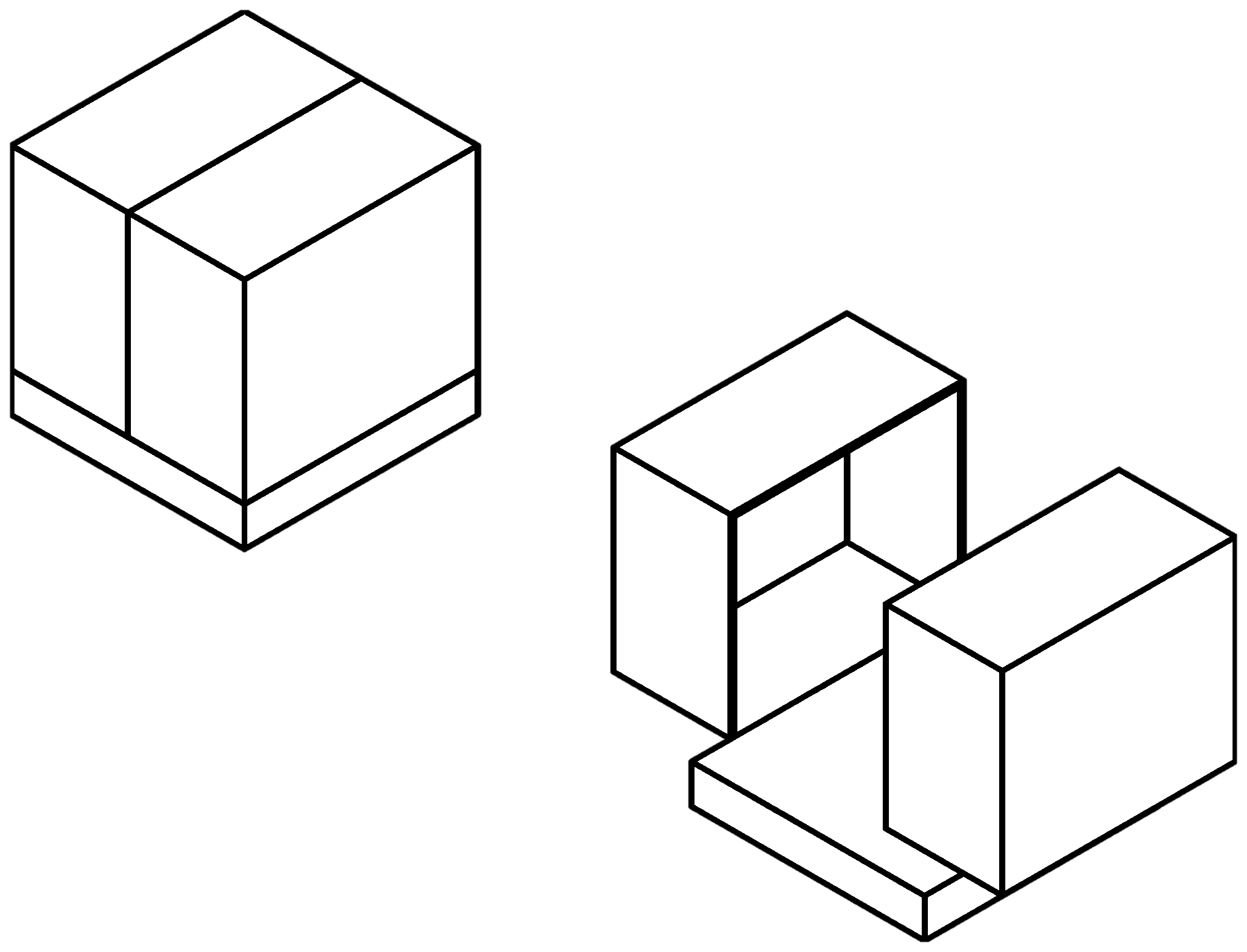 Hauben-Case geteilt