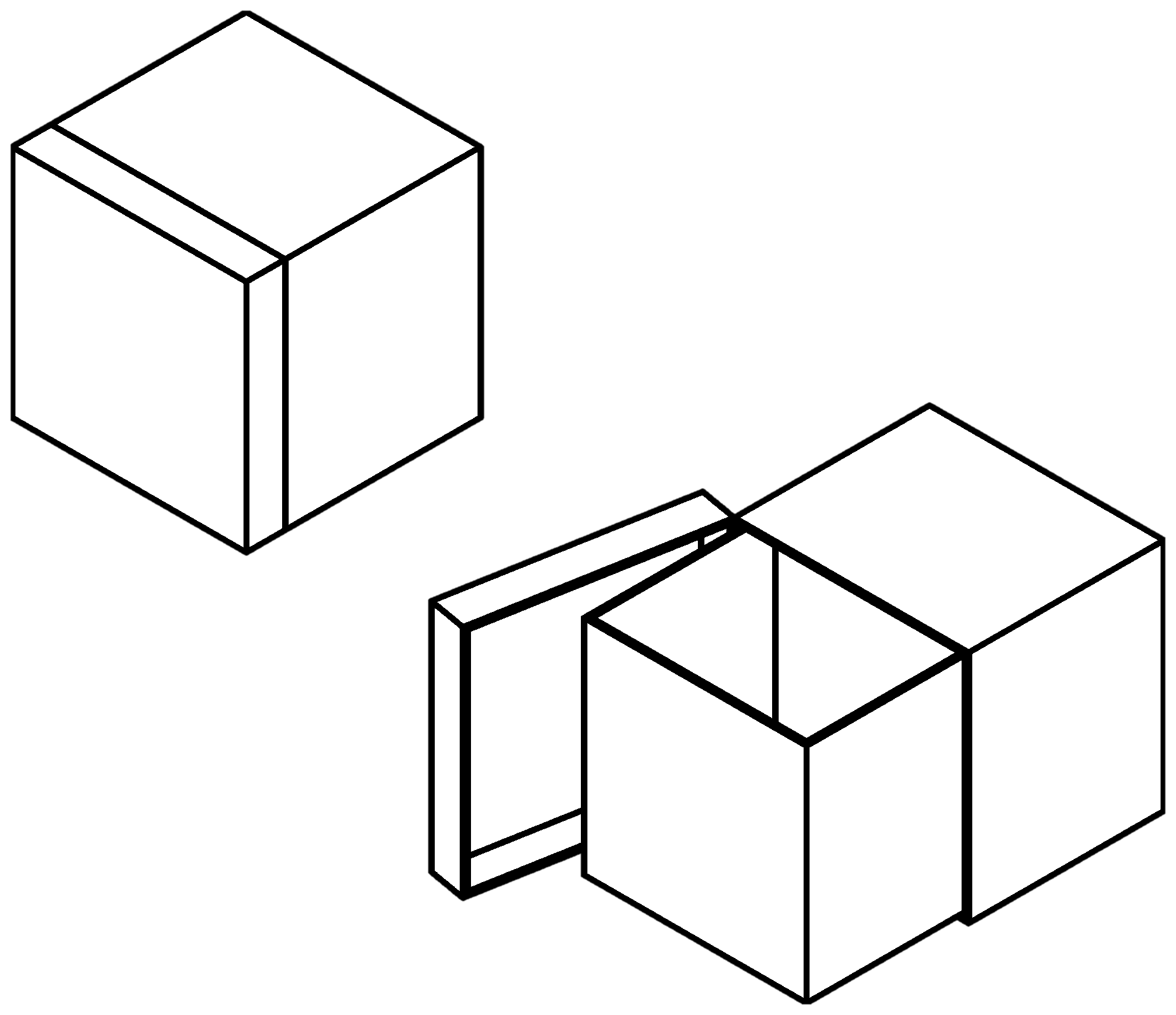 Schubladen-Case mit Tür