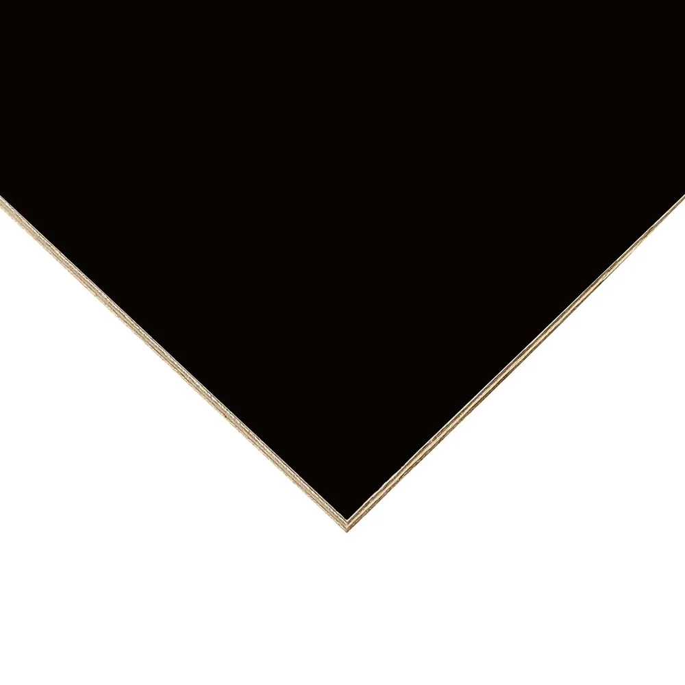 Birken-Multiplex-Platte 6,5 mm mit glatter Phenolharz-Oberfläche, schwarz