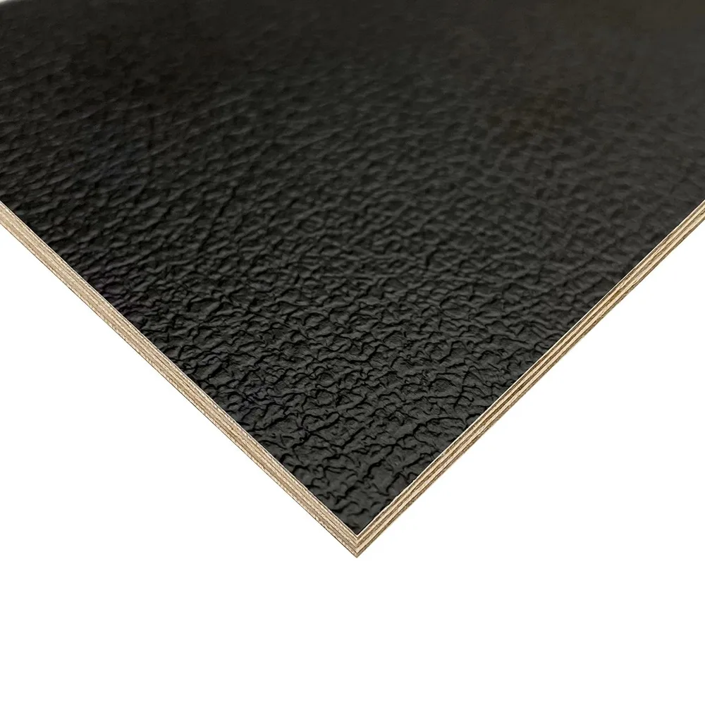 Birken-Multiplex-Platte 9 mm mit strukturierter Phenolharz-Oberfläche, schwarz