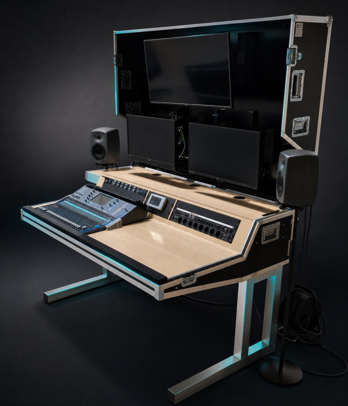 Broadcast-Pult-Workstation